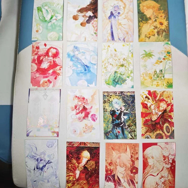 16Pcs/Pack Game  Merch Fans Collection Character Cards Khaslana Phainon Jing Yuan Hyacine Sunday Aventurine