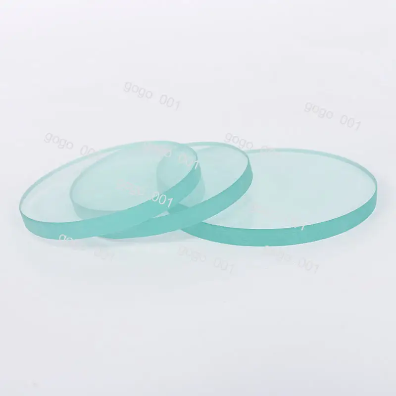 

"Tempered Sight Glass for Boiler - High Temperature Resistant Round Inspection Window Lens 20-500mm Diameter 3-20mm Thickness"