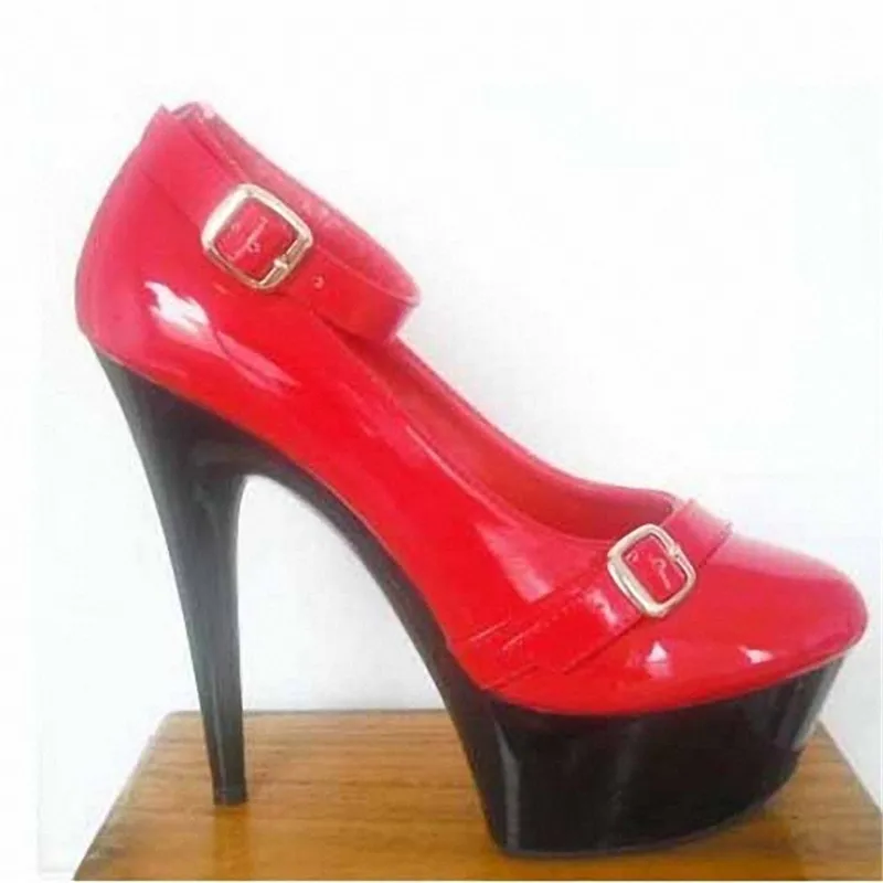 

Сексуальные женские туфли на платформе с ремешком на щиколотке, туфли на очень высоком каблуке 15 см, туфли для танцев на пилоне/модели, туфли для свадьбы/вечеринки