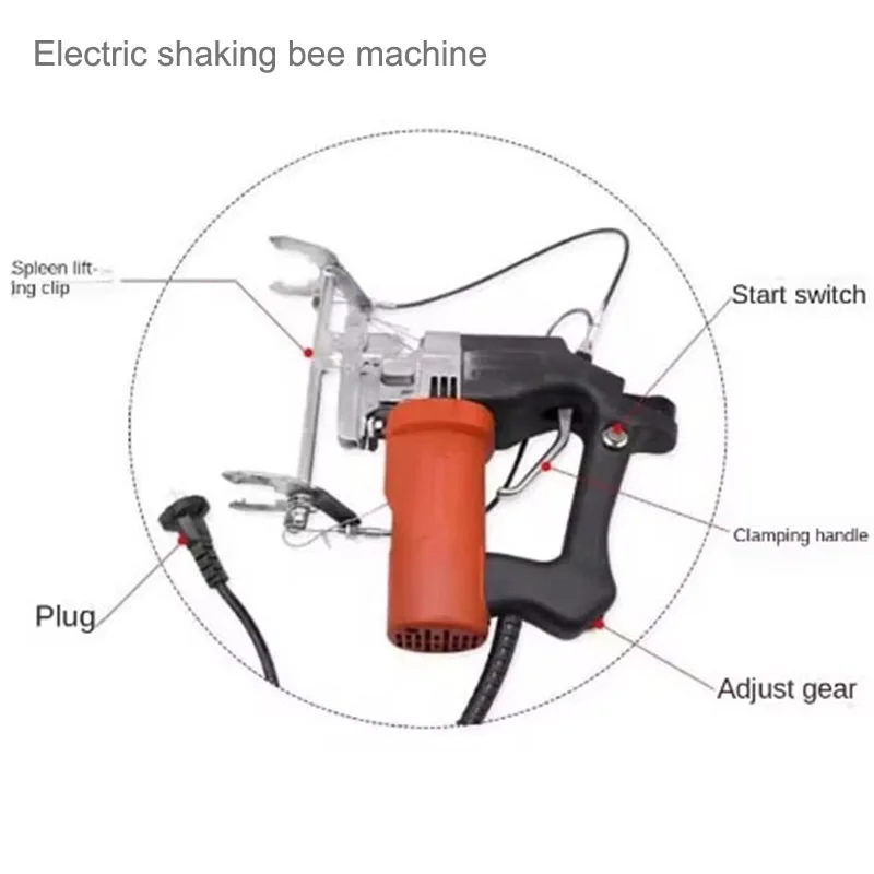 

Портативный Электрический пчелиный шейкер, устройство для удаления пчелиного улья, Электрический шейкер для удаления пчелиного улья