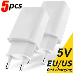 5V 2A QC3.0 Quick Charging Mobile Phone Travel Chargers USB High-speed Wall Charger Adapter for IPhone Samsung Xiaomi EU/US Plug