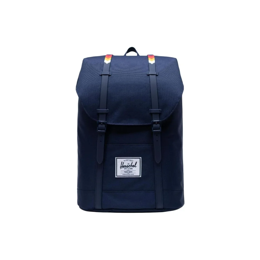 Sac à dos Herschel en polyester, grand modèle, unisexe, bleu foncé
