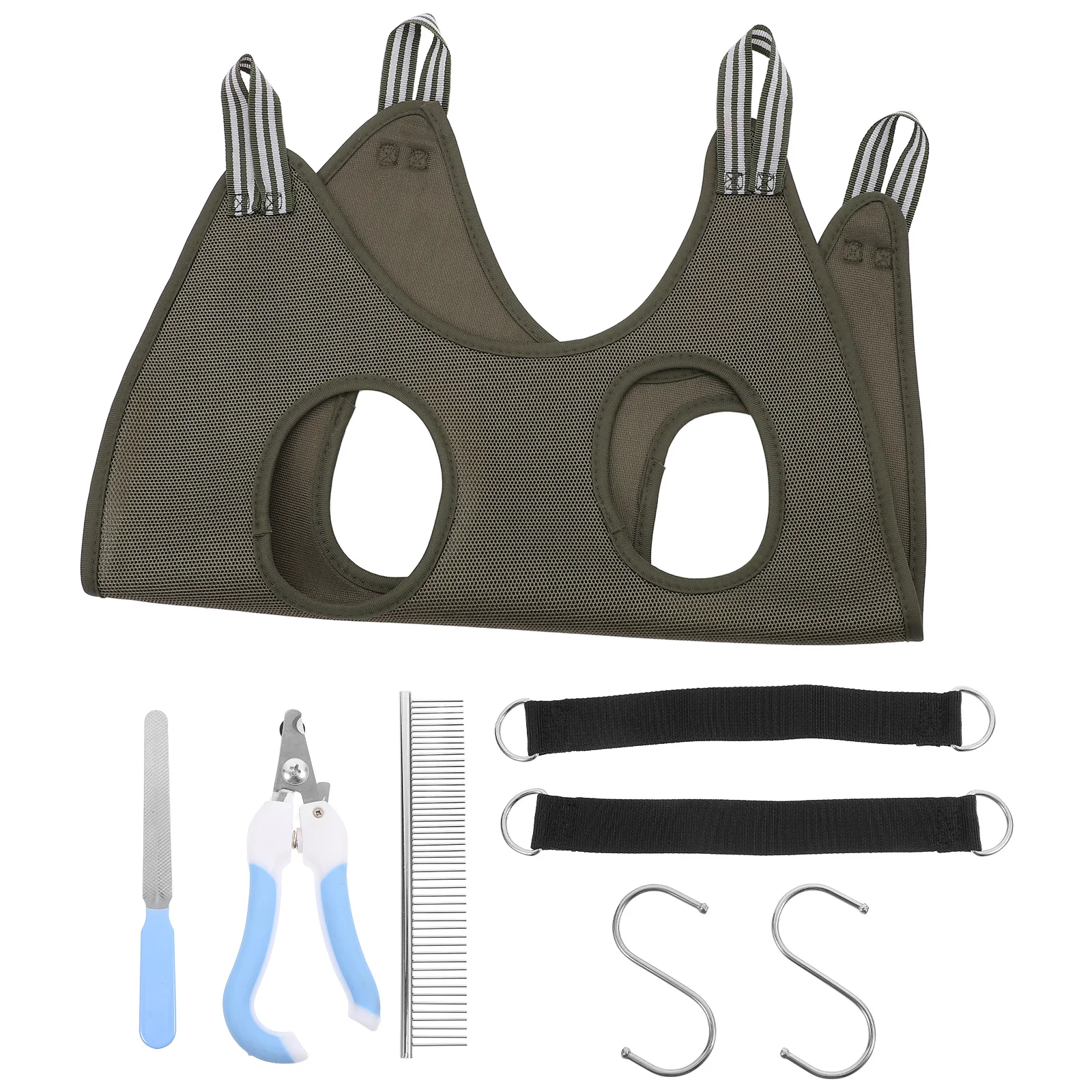 

1 set 1 Set Pet Nail Trimming Hammock Premium Grooming Tool For Cats Dogs Durable Hanging Sling Restraint Bath Brush Accessory