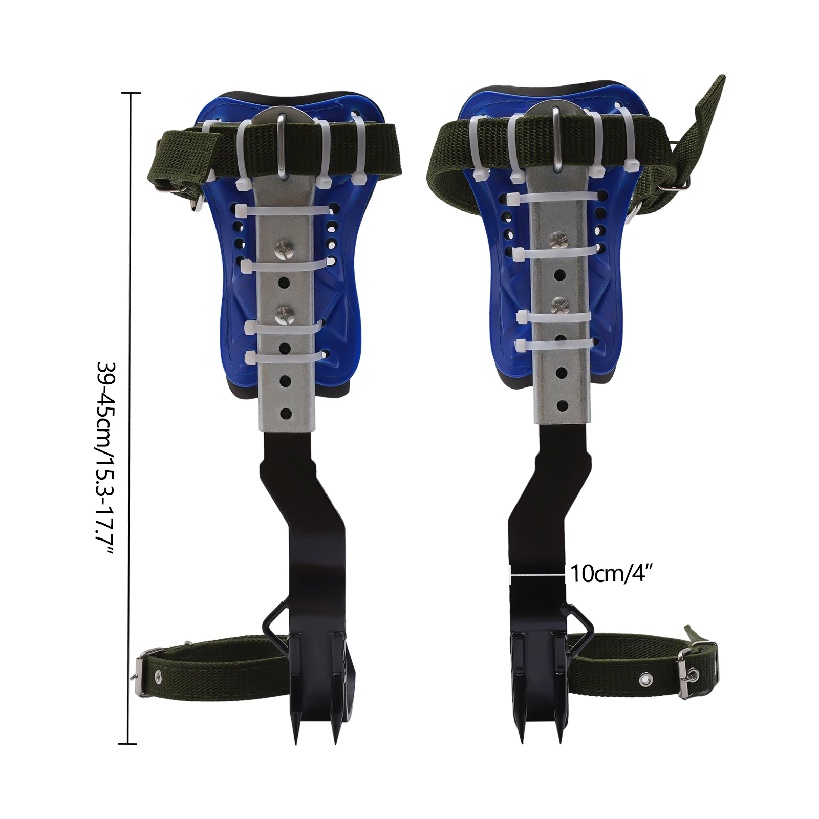 Equipo de escalada de árbol ajustable con punta de escalada, correas Extra multifuncionales, juego de Baumklettern Ausrüstung, Sicher Klettergurt