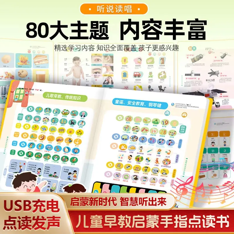 

English Vocabulary Audiobook, Synchronized with Primary School 3-6 Grade Classrooms, English Enlightenment and Early Education