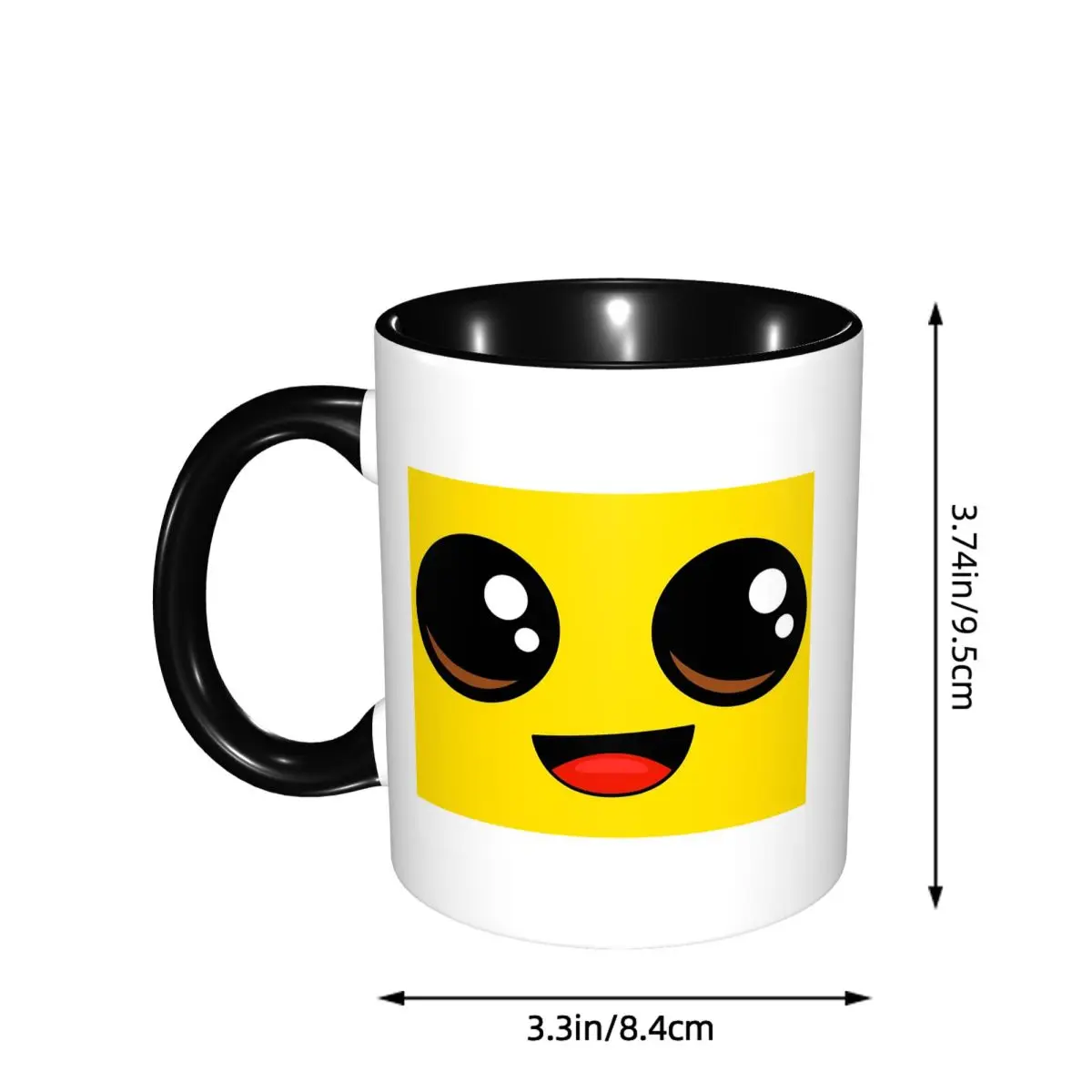 Banana Peely Battle Royale Character Mug Funny Ceramic Coffee Cups Tea Mugs Milk Cup Drinkware Gift for Woman Man