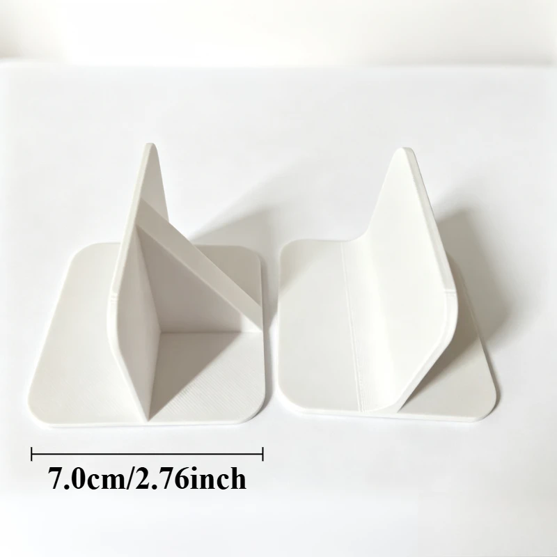 Anti‑tip Stabilizer No Drill Cabinet Bookcase Safety Anti‑Topple Holder, Self‑Adhesive Anti‑Fall Bracket for Dresser Wardrobe