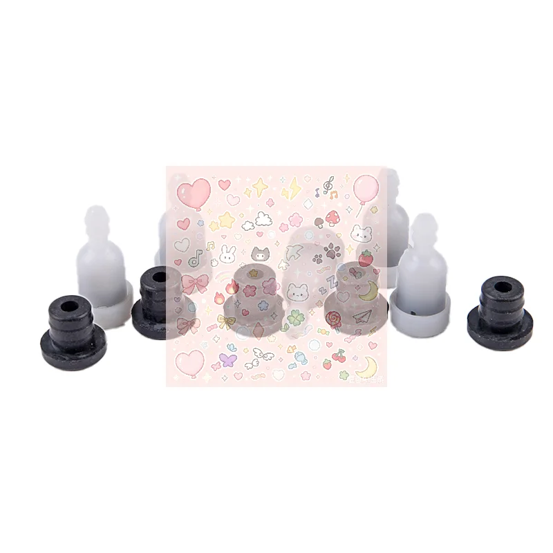 New 5Pcs Fuel Tank Breather Vent Air Check Valve For Chainsaw Brush Cutter 4500 5200