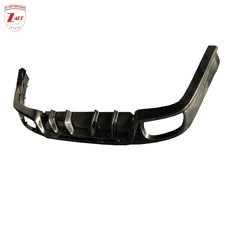 Z-ART 970.1 Carbon Fiber Rear Diffuser for Panamera Carbon Fiber Rear Lip for Porsche 970 Carbon Fiber Rear Chin 2010-2013