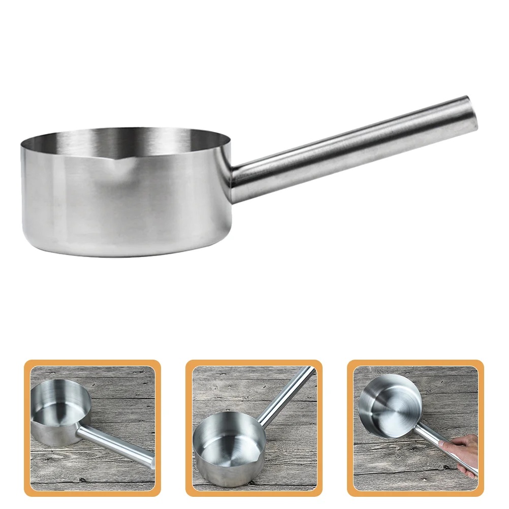 Soup Ladle Stainless Steel Water Practical with Cover Kitchen Baby Punch Bucket