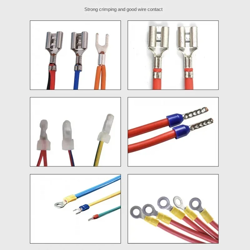 Multifunction Electric Dynamic Crimping Machine Low Noise Wire Terminal Crimping Machine Crimping Pliers Cold Pressing Crimp