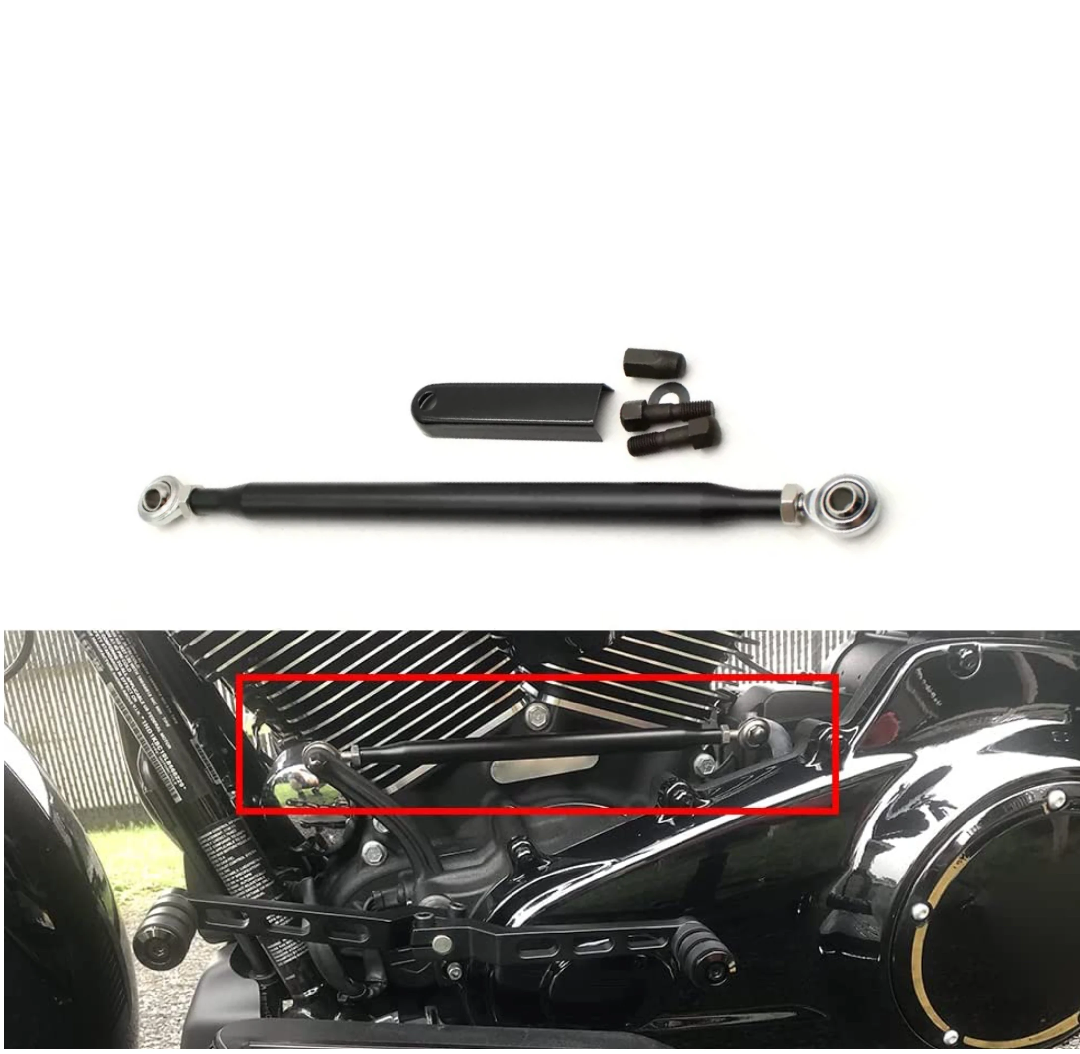 Motorcycles CNC Gear Shift Linkage Shifter for Harley Road Street Dyna Softail Touring Electra Glide Road King 1980-202