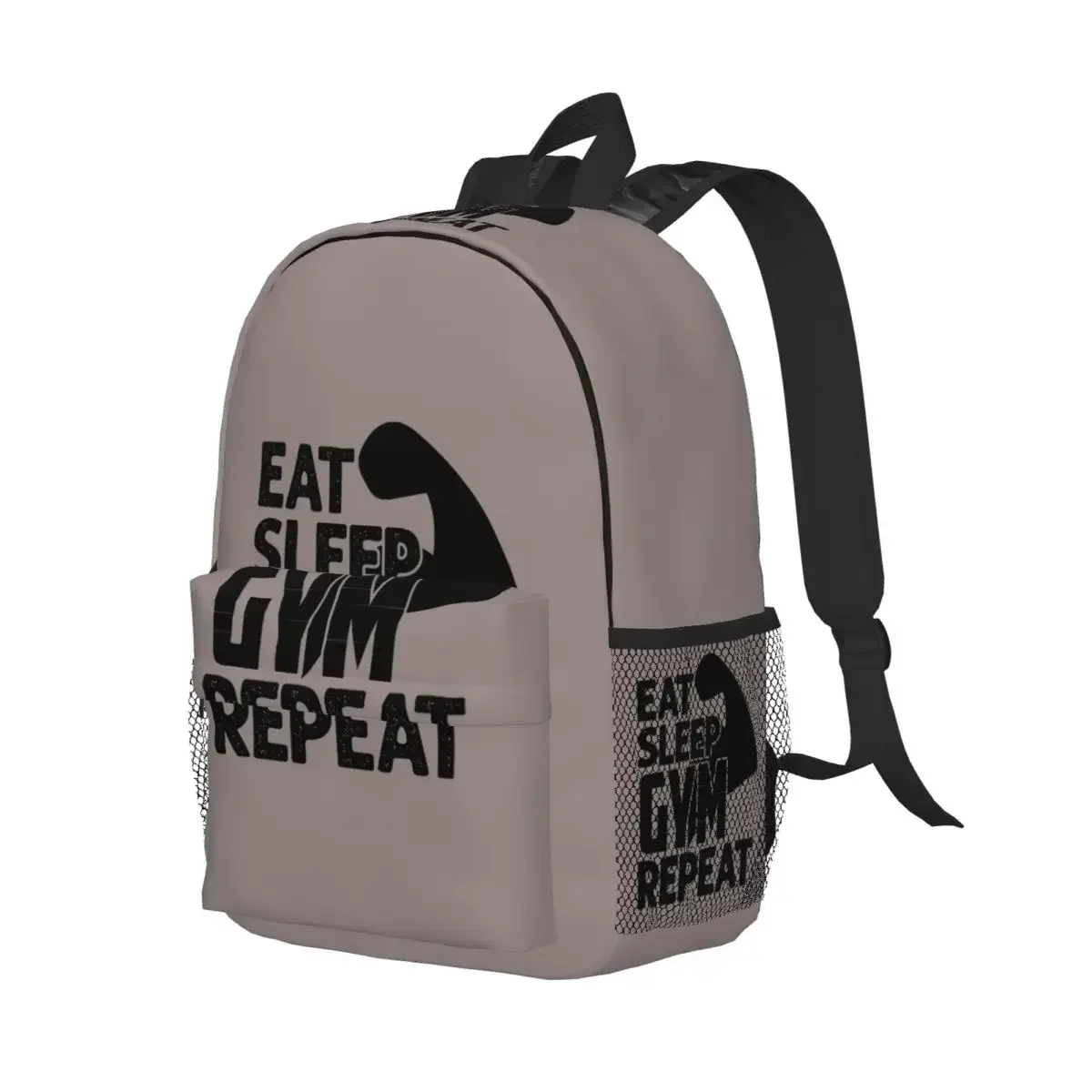 

Рюкзак с мотивационными цитатами Eat Sleep Train, школьная сумка для мальчиков и девочек, школьная сумка для ноутбука, сумки на плечо для мужчин и женщин