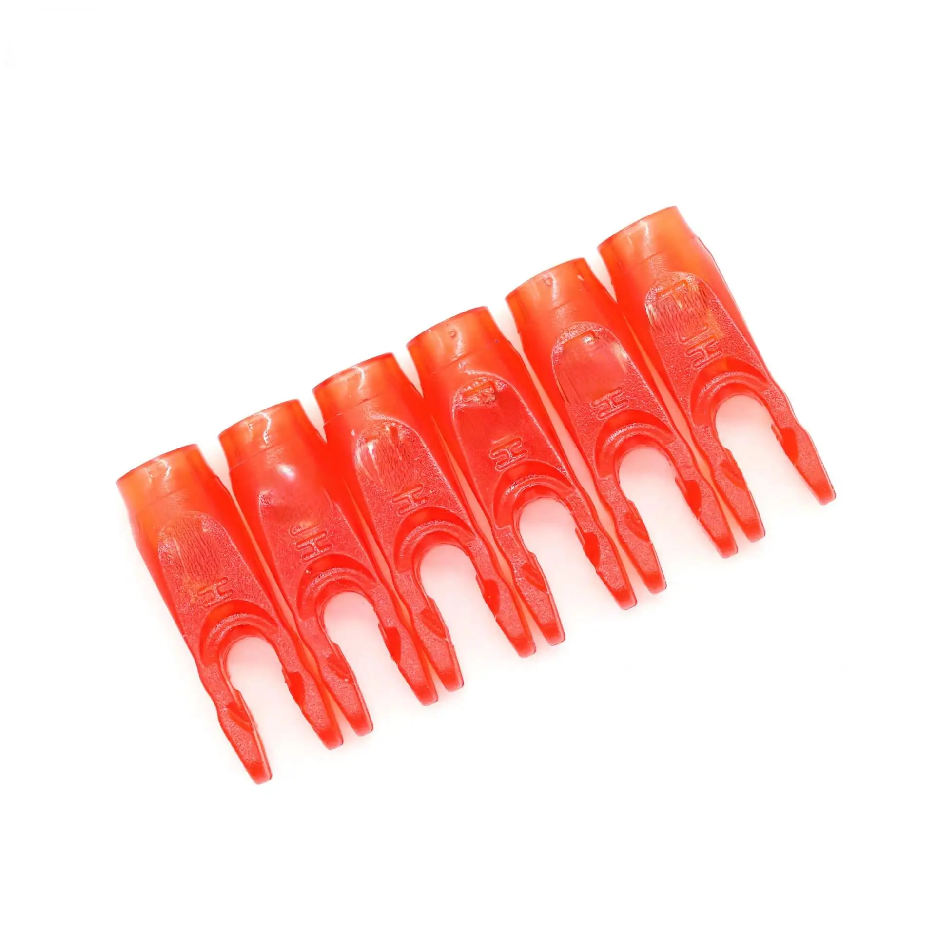 100pcs Plastic Arrow Nocks PinH Compound Recurve Bow Hunting Shooting