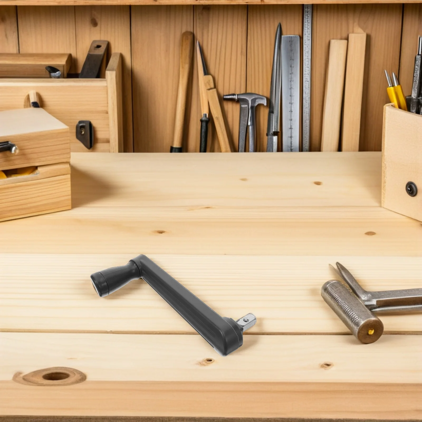 مظلة فناء خارجية بمقبض كرنك، جزء بديل شديد التحمل لظل الشمس، تحكم بزاوية قابلة للتعديل للاستخدام المريح #4