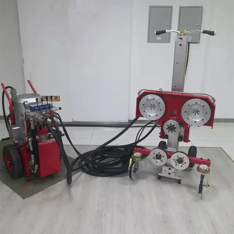 Concrete Wire Sawing Diamond Multi Wire Saw Machine for Cutting Granite Rocks