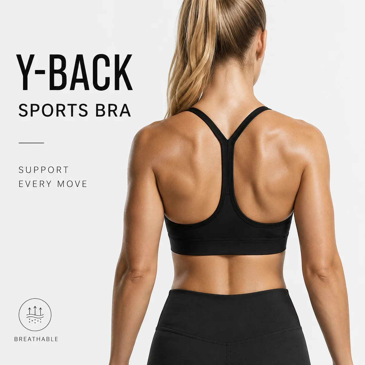 Women High Impact Sports Bra Sexy Y-Back Naked Feel Push Up Shockproof Yoga Tank Top Breathable Gym Pilates Removable Pads