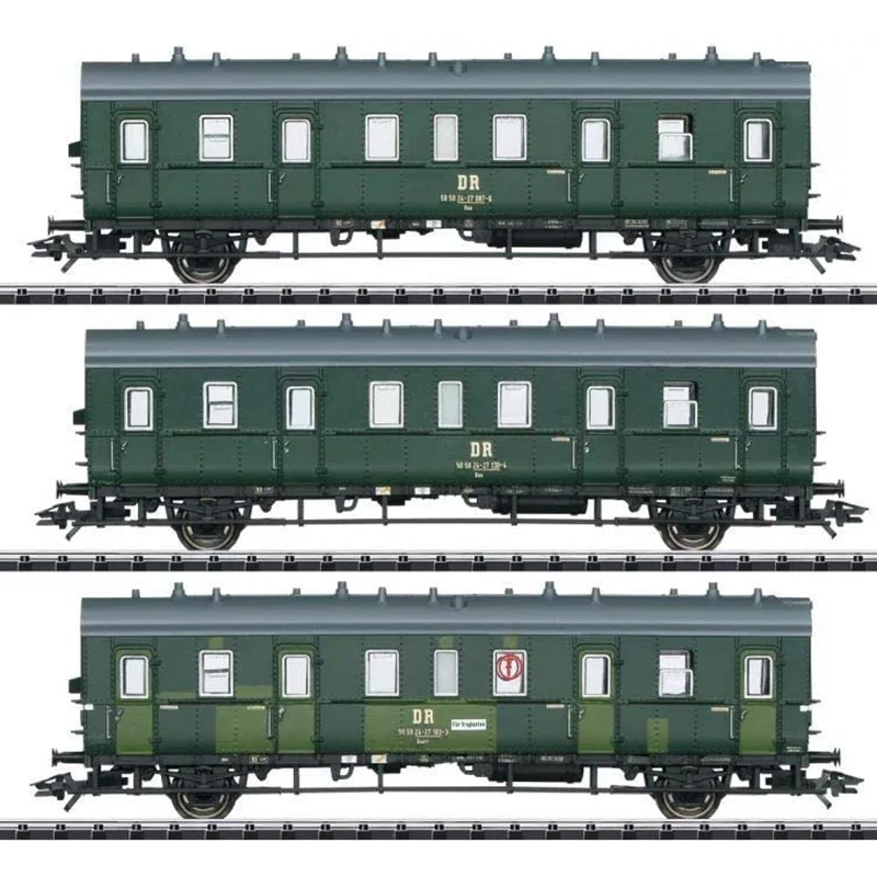 

TRIX Train Model Carriage 23323 DR Passenger Car 3-piece Set HO 1/87 Train Model Carriage Toys