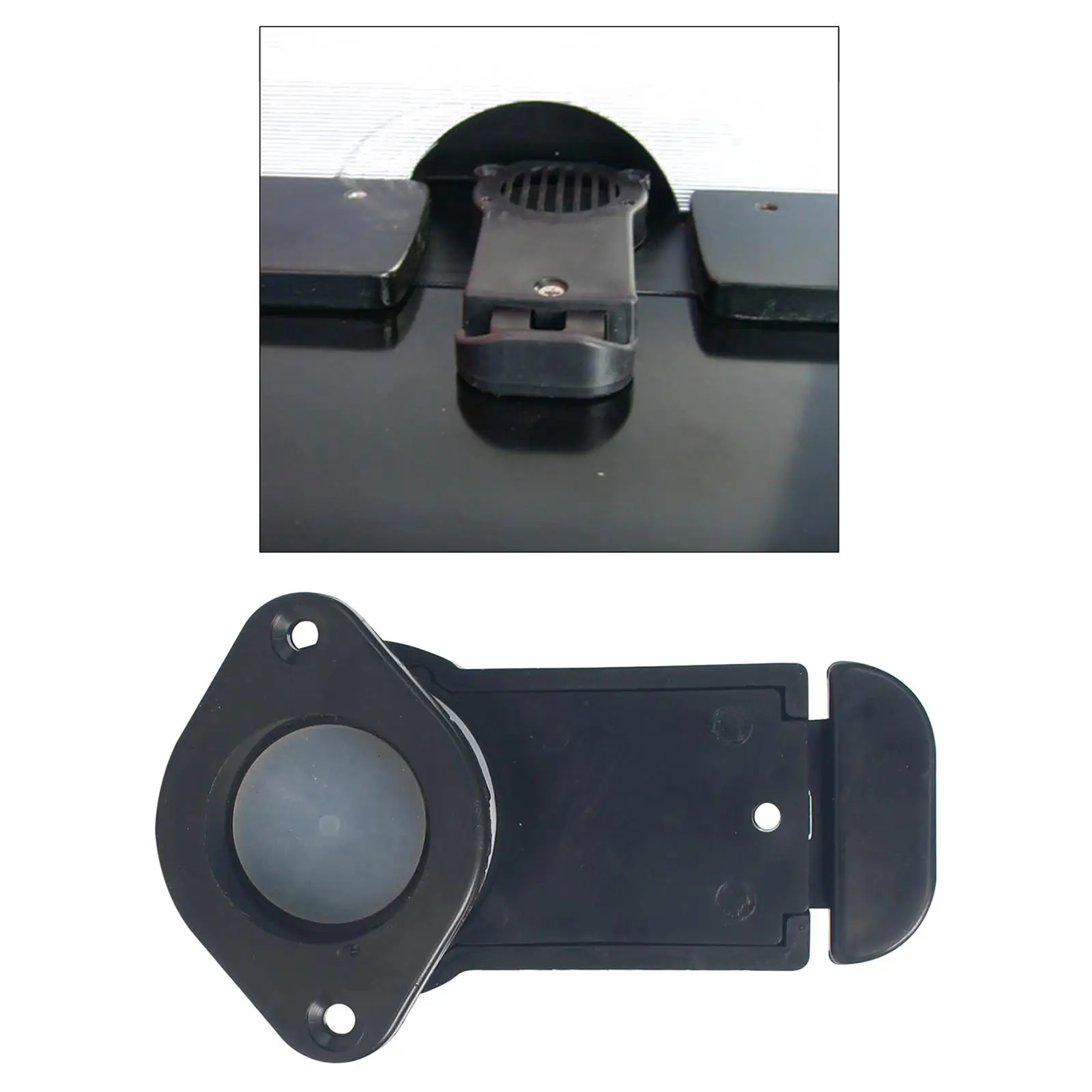 صمام تصريف القارب البلاستيكي المتين، صمام سكوبر خفيف الوزن لملحقات يخت قارب الكاياك القابل للنفخ #3