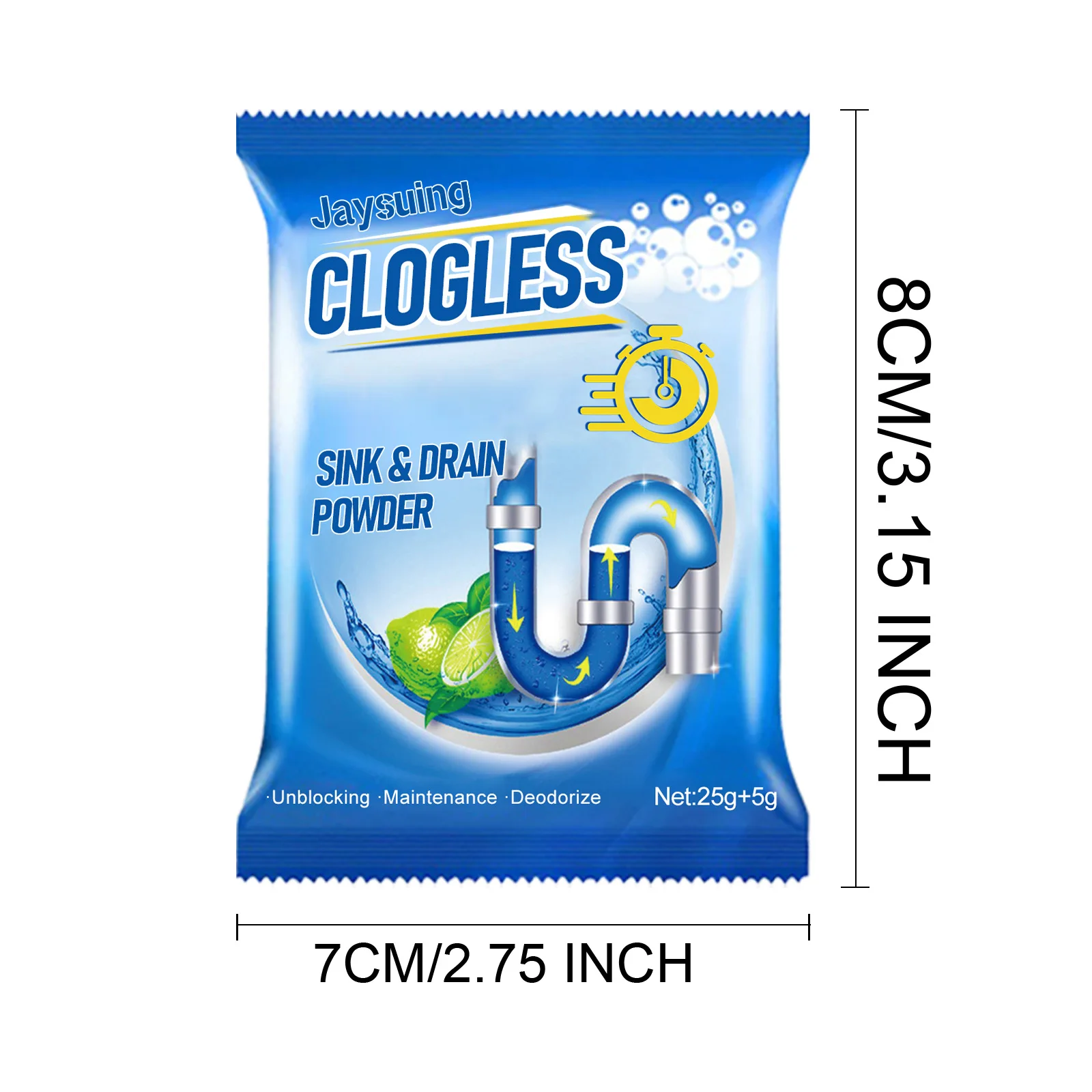 1/3/5/7 قطعة منظف الصرف القوي أنبوب المطبخ وكيل التجريف أداة تنظيف مزيل العرق مع كيميائي قوي بشكل فعال #6