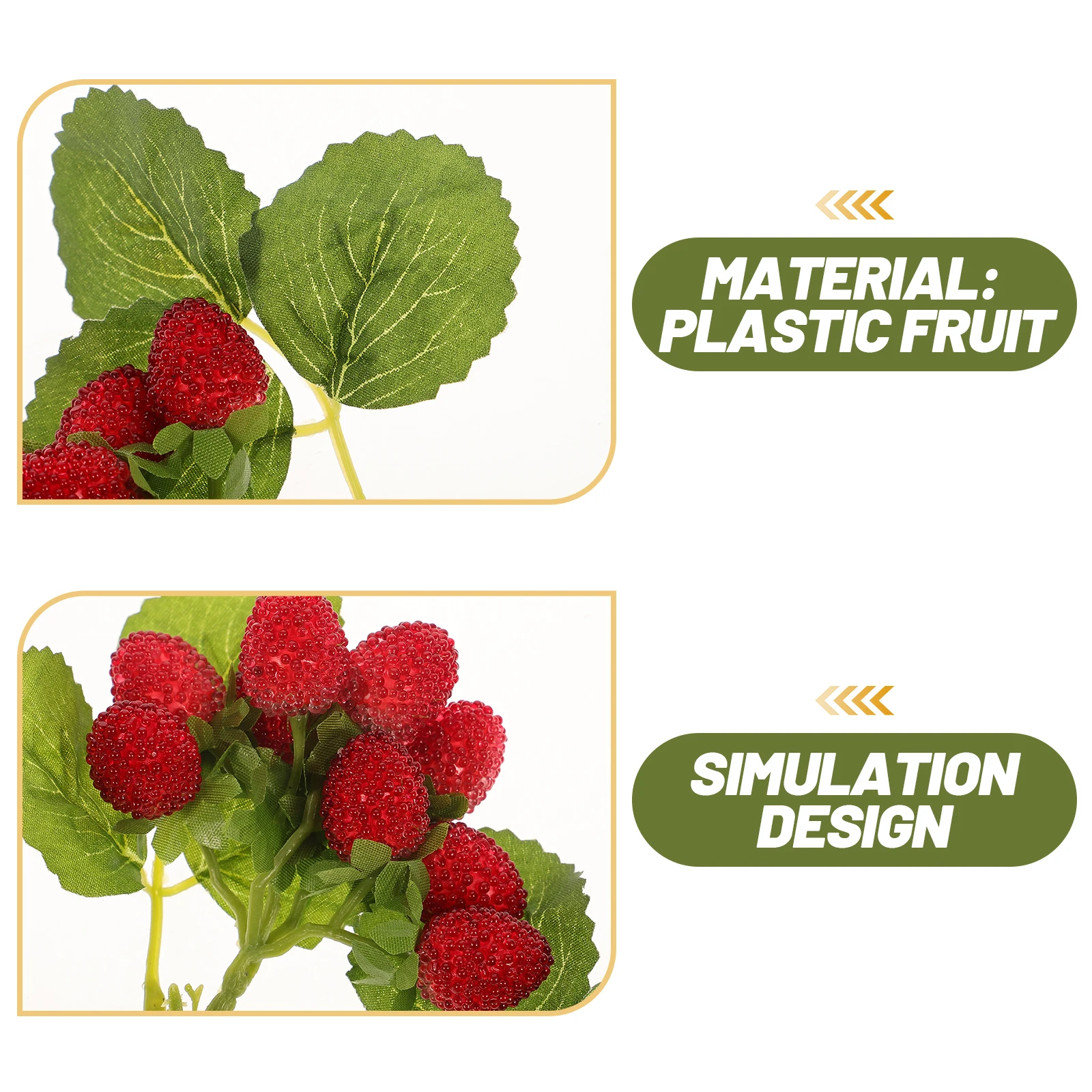 

Artificial Bayberry Fruits Bouquet Home Decor Simulation Kitchen Decors Vivid Plastic Non Fading Plant Adornment Bedroom Living