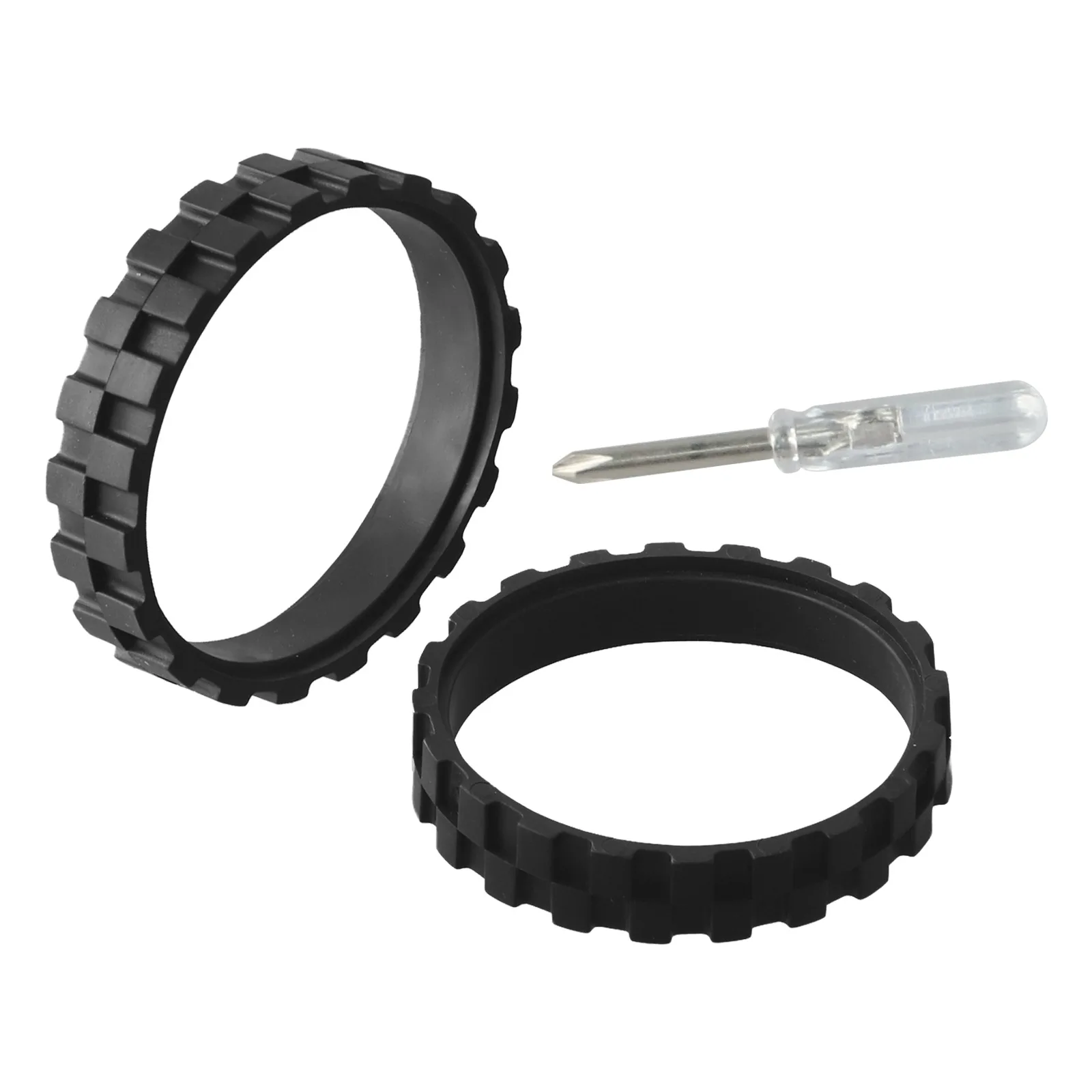 

Wheel Parts Tires Anti Slip Non-slip Replace Tools Replacement Vacuum Parts W/ Screwdriver Accessories For Roomba