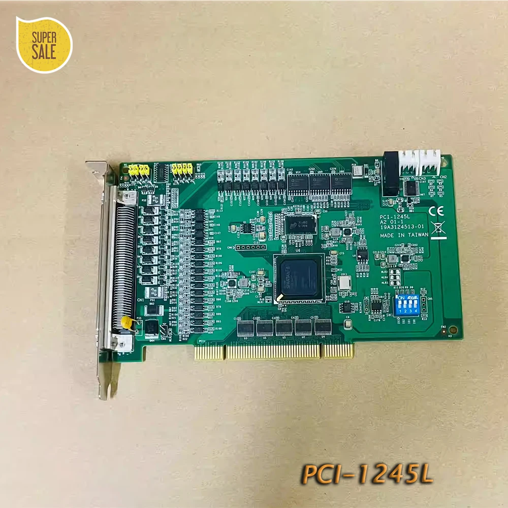 PCI-1245L For Advantech 4-axis PCI Interface FPGA Architecture Entry-level Pulse Motion Control Card