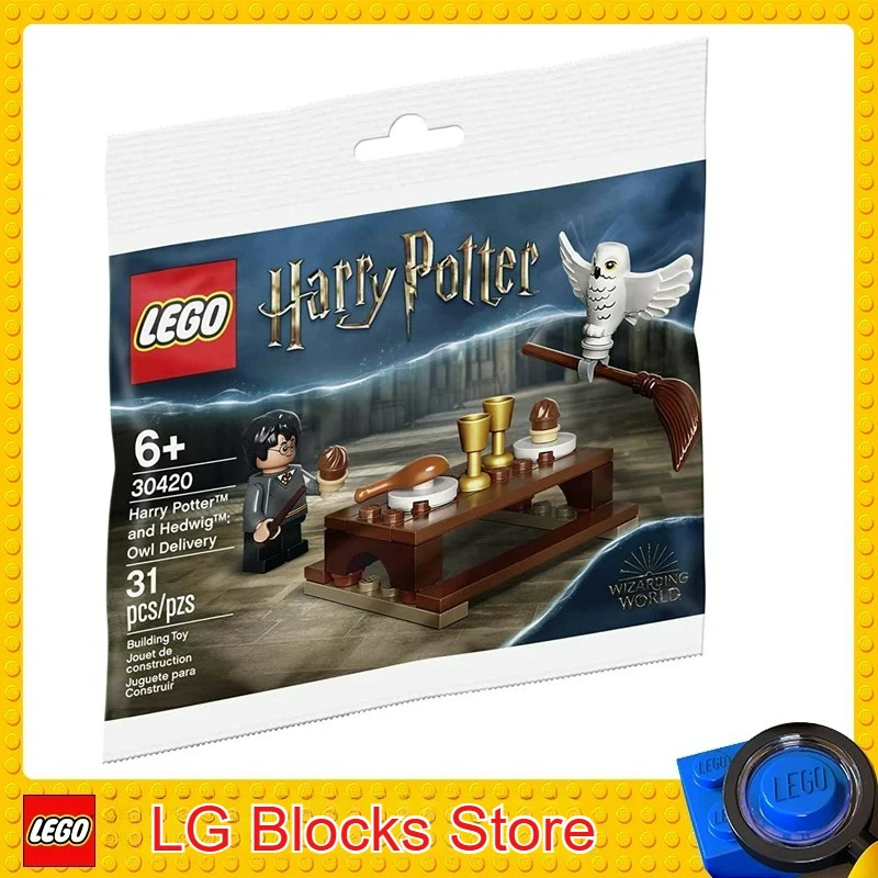 

LEGO Harry Potter and Hedwig Owl Delivery 30420 Polybag for Ages 6+ Birthday Gift (27Pieces)
