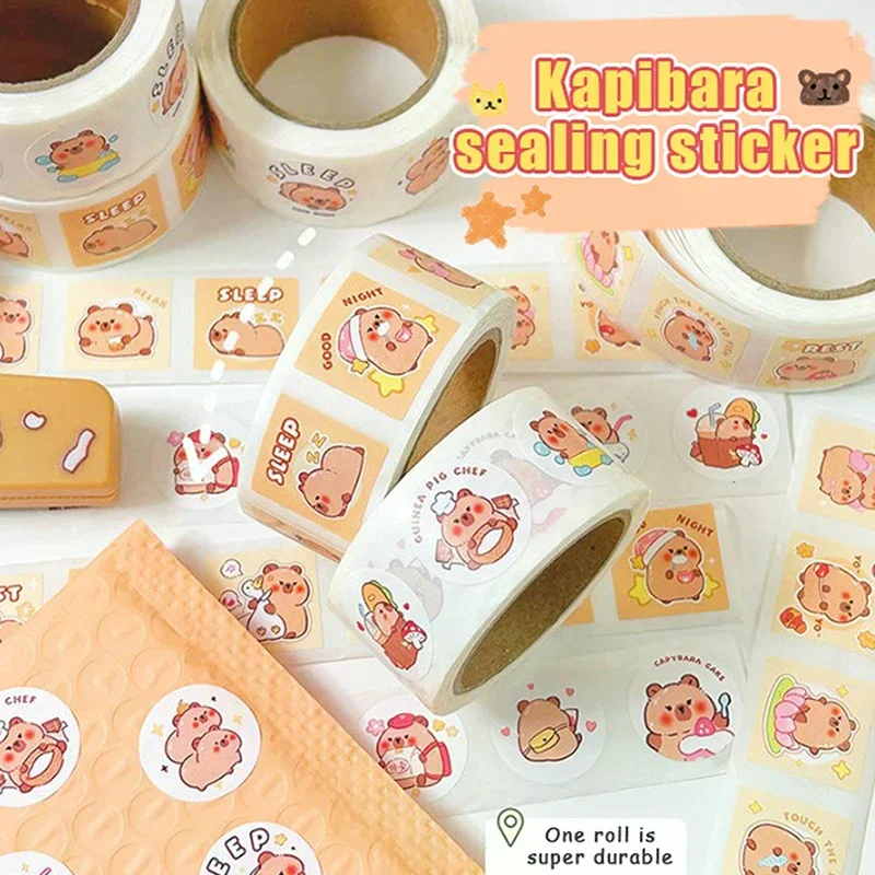 300 Stickers Cartoon Capybara Graffiti Sticker For Water Bottle Laptop Luggages Laptop Decals Decoration Kid Reward Gift Toy