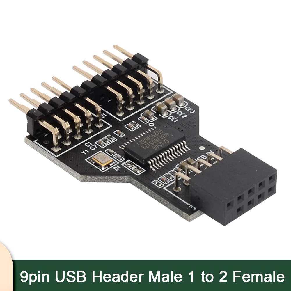 1To2 Male 9Pin Usb … - image