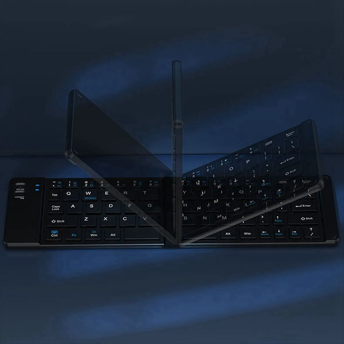 ■★New Arrival Fashion  2.4g Wireless Bluetooth Keyboard and Mouse Set TYPE-C Charging Suitable for Mobile Phones and Tablets Fol
