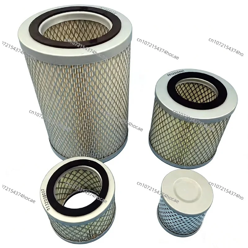 Elemento de filtro de escape para bomba de vacío BUSCH, separador de niebla de aceite LeLe, filtro de polvo para bomba de aire de admisión Baker