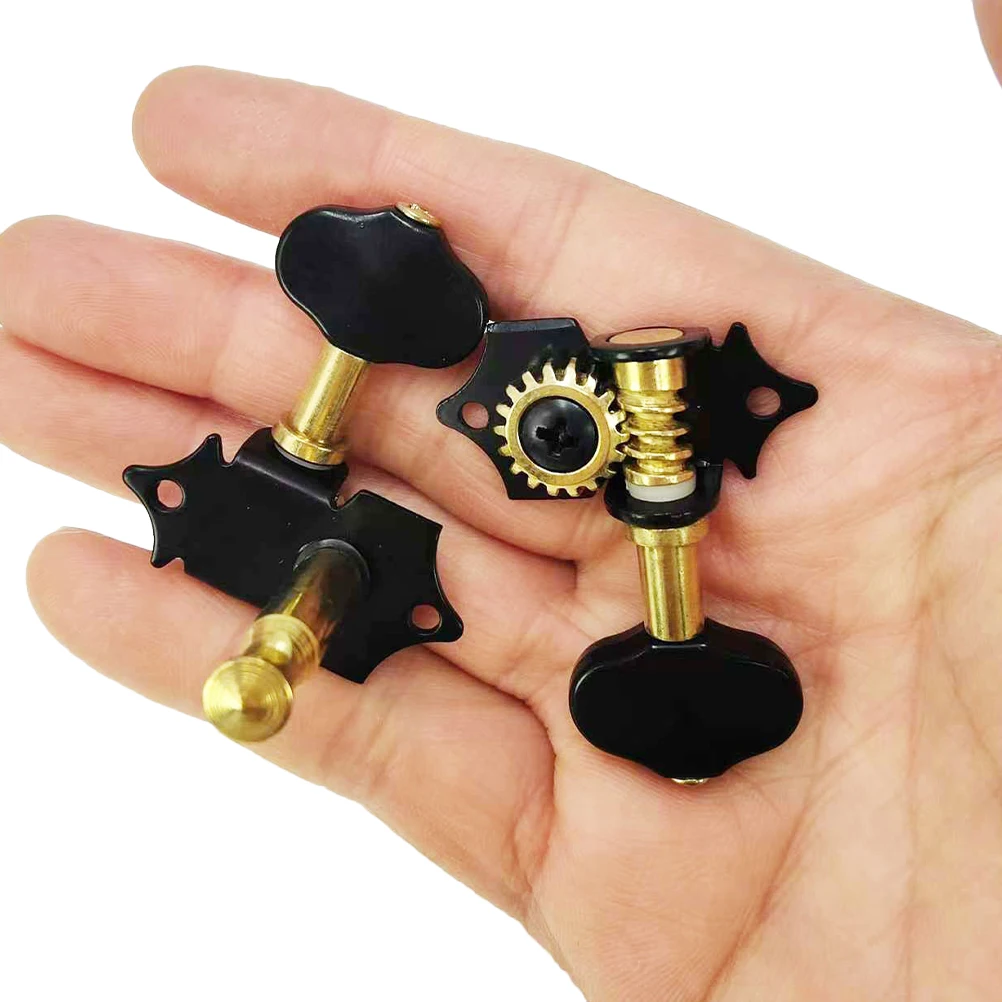

Ukulele Tuner Tuning Pegs Parts Classical Guitar Acoustic Keys Headstock Replacement Copper Ukelele Locking Tuners