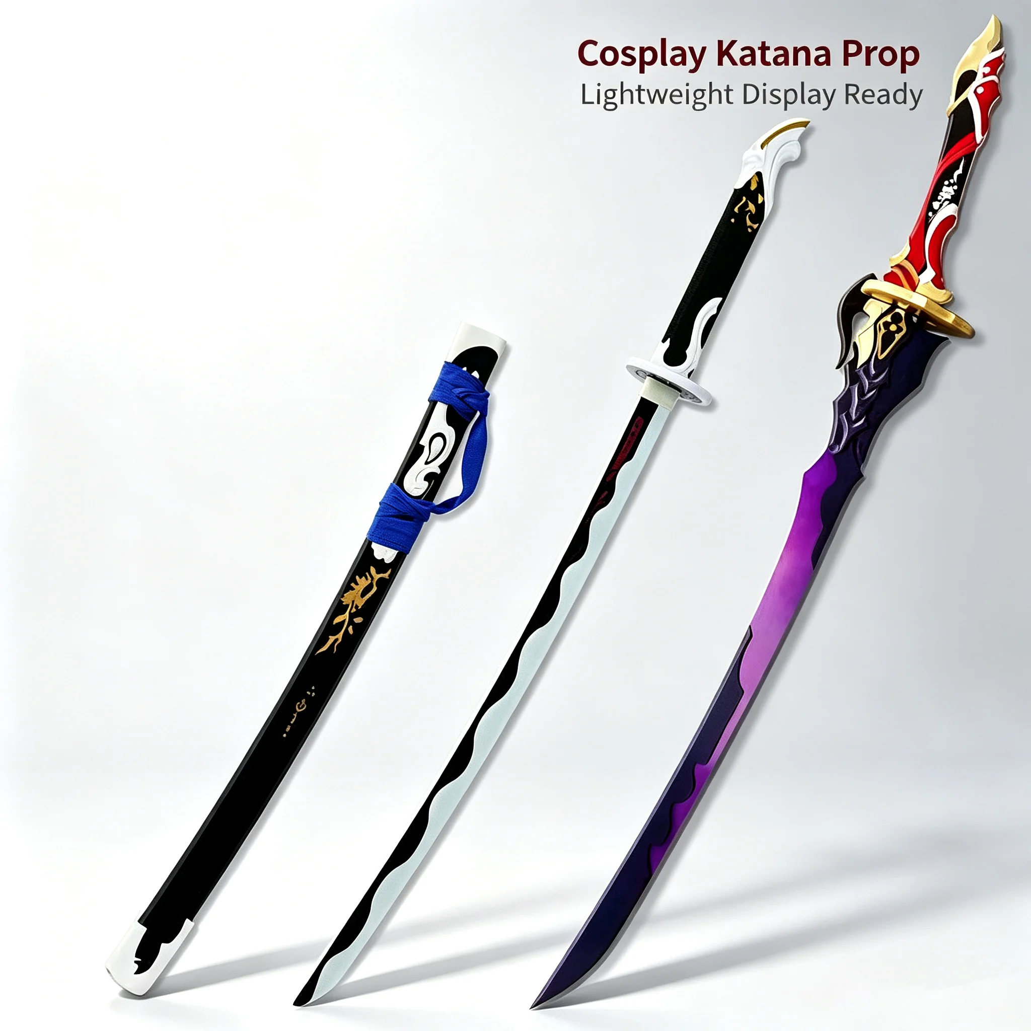 Raiden Mei Cos Sword Weapons Game Honkai Impact 3 Cosplay Prop Halloween Christmas Fancy Party Costume Accessories