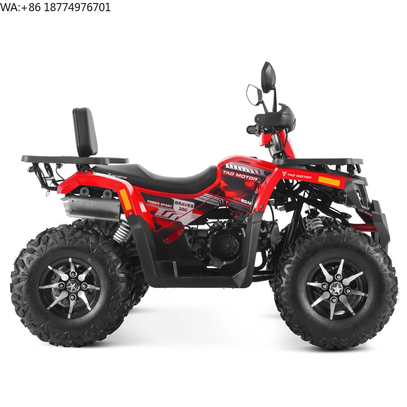 Tao Motor 2025 New Electric Start Automatic Chain Drive Farm ATV Quad Bike ATV 200cc Quadriciclos
