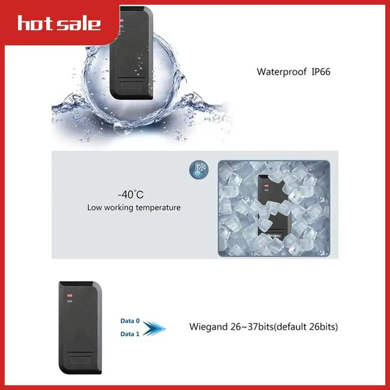 

Rfid Access Control Machine Wiegand 26/34 Output IP66 Waterproof EM Access Control
