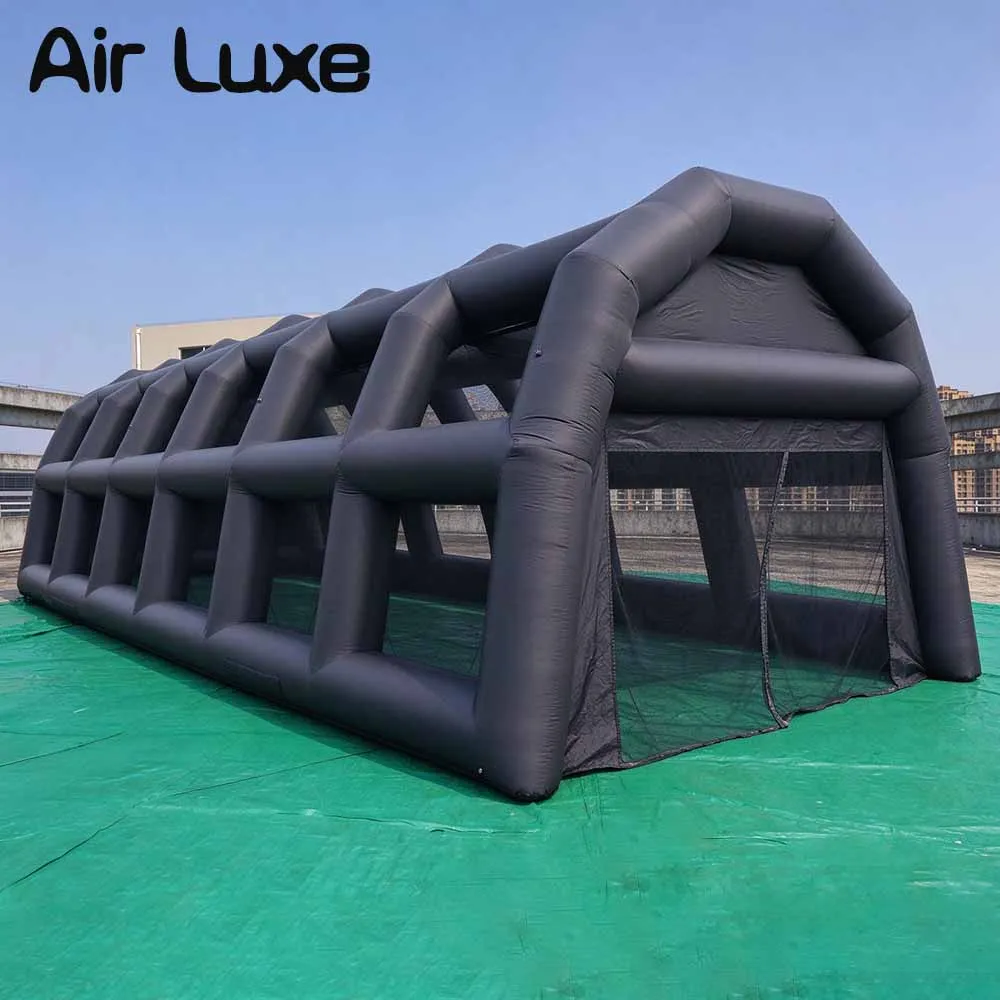 Giant Inflatable Tennis Tent Baseball Cage  Court Cage Inflatable Baseball Field Softball Batting amp Pitching Cage with Blower