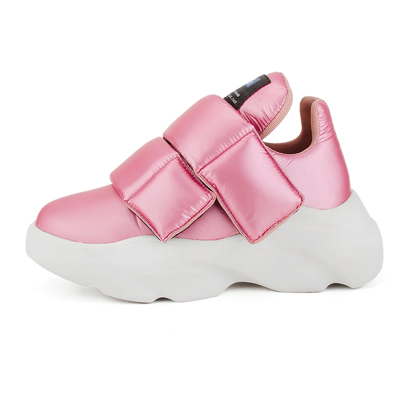 DONNAIN 2022 New Winter Casual Platform Sneakers Women Trendy Y2K Color Waterproof Material Winter Ladies Rubber Chunky Shoes