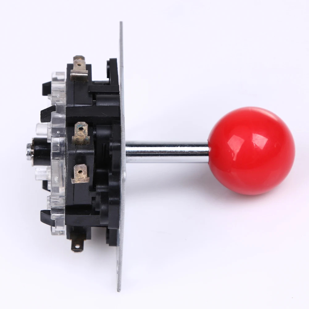 Red 8 Way Arcade Game Joystick Ball Joy Stick Red Ball Replacement