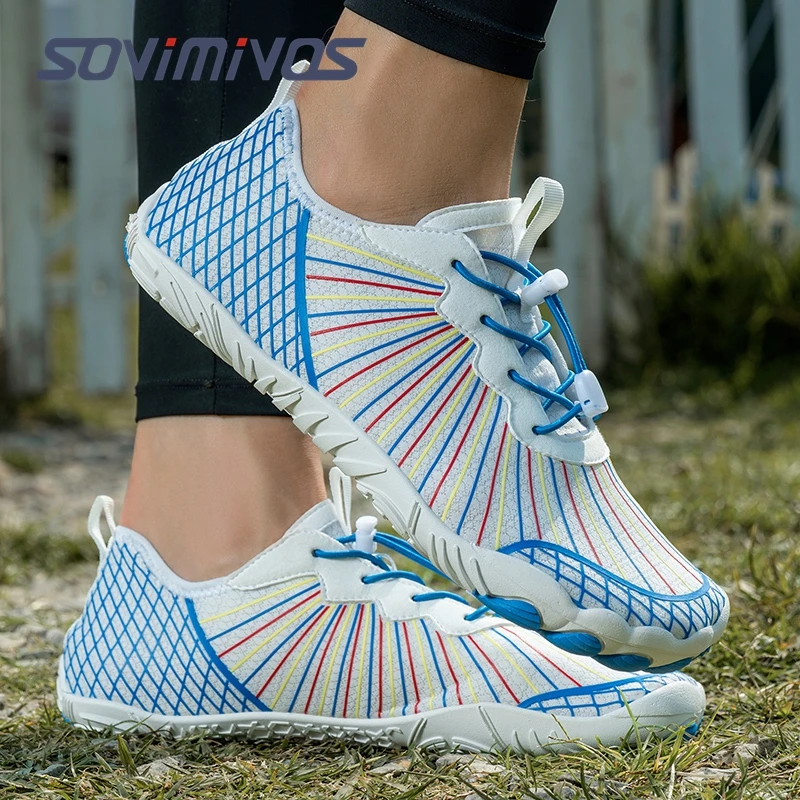 New Barefoot Slippers Unisex Swimming Water Wading Shoes Women Elastic Quick Dry Beach Aqua Shoes Men Upstream Swimming Shoes