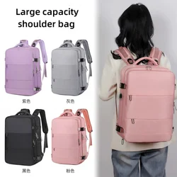 Travel Backpack Women Large Capacity Waterproof Anti-Theft Casual Daypack Bag with Luggage Strap & USB Charging Port Backpacks