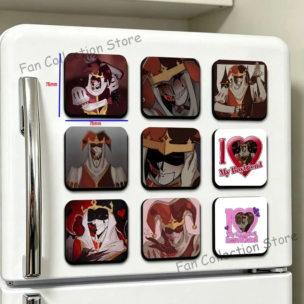 J-Jestyn K-Kingdom of Marionettes Cute Cartoon Anime Refrigerator Magnets Soft Magnetic Heat Transfer Refrigerator Magnets Gift