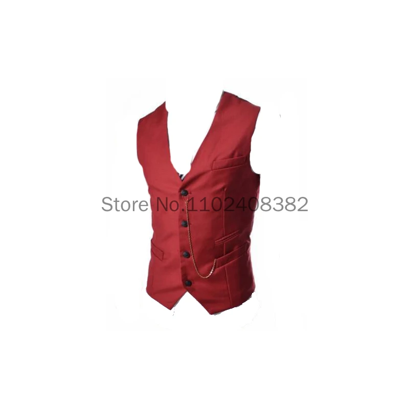 Adult Costume Accessories Set Steampunk WaistCoat Gangster Vest Pocket Watch 1920s Men Gatsby Cosplay Beard Disfraces