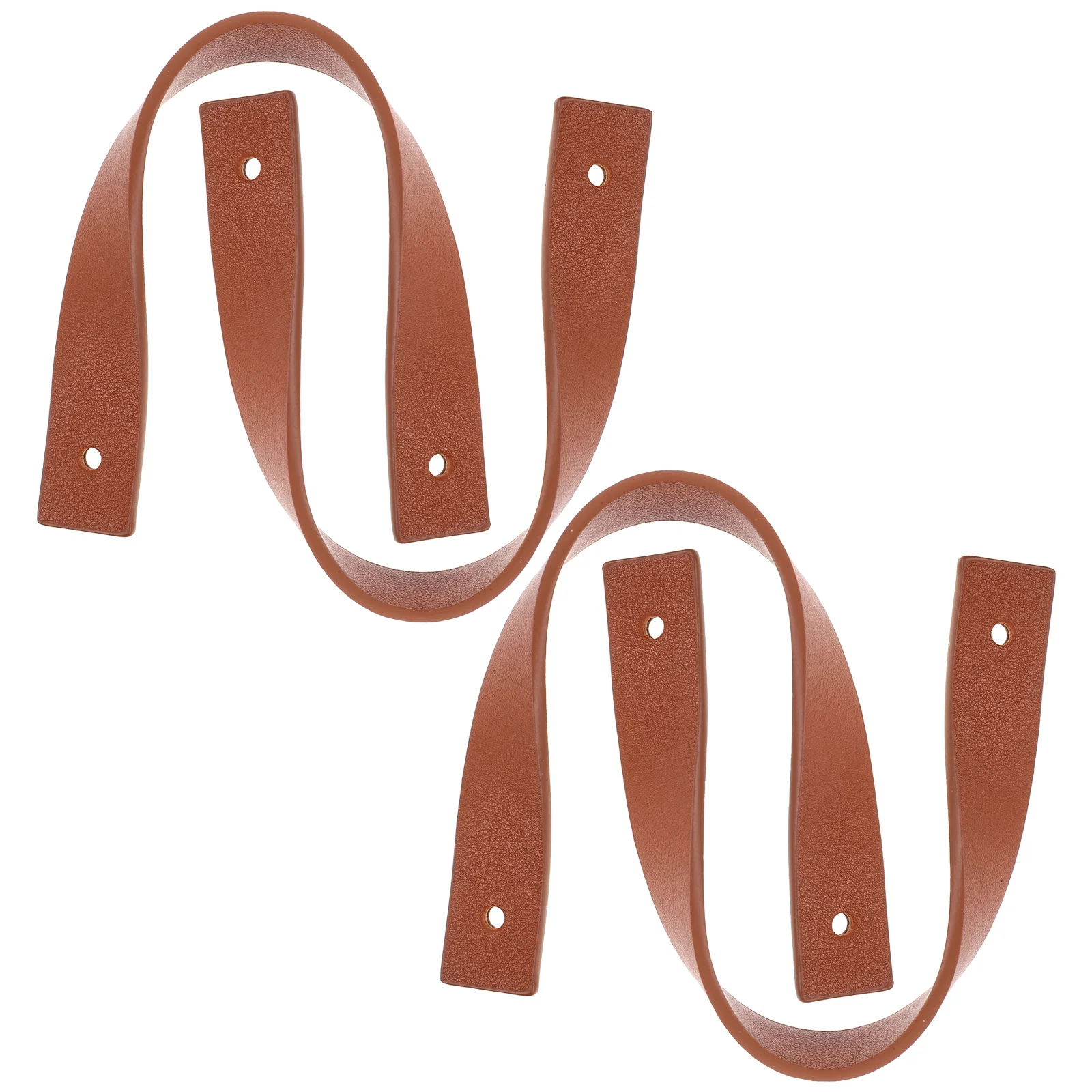 

4Pcs PU Belt Hangings Fixed Type for Wedding Birthday Party Holder Decor Welcome Sign Belt Holder