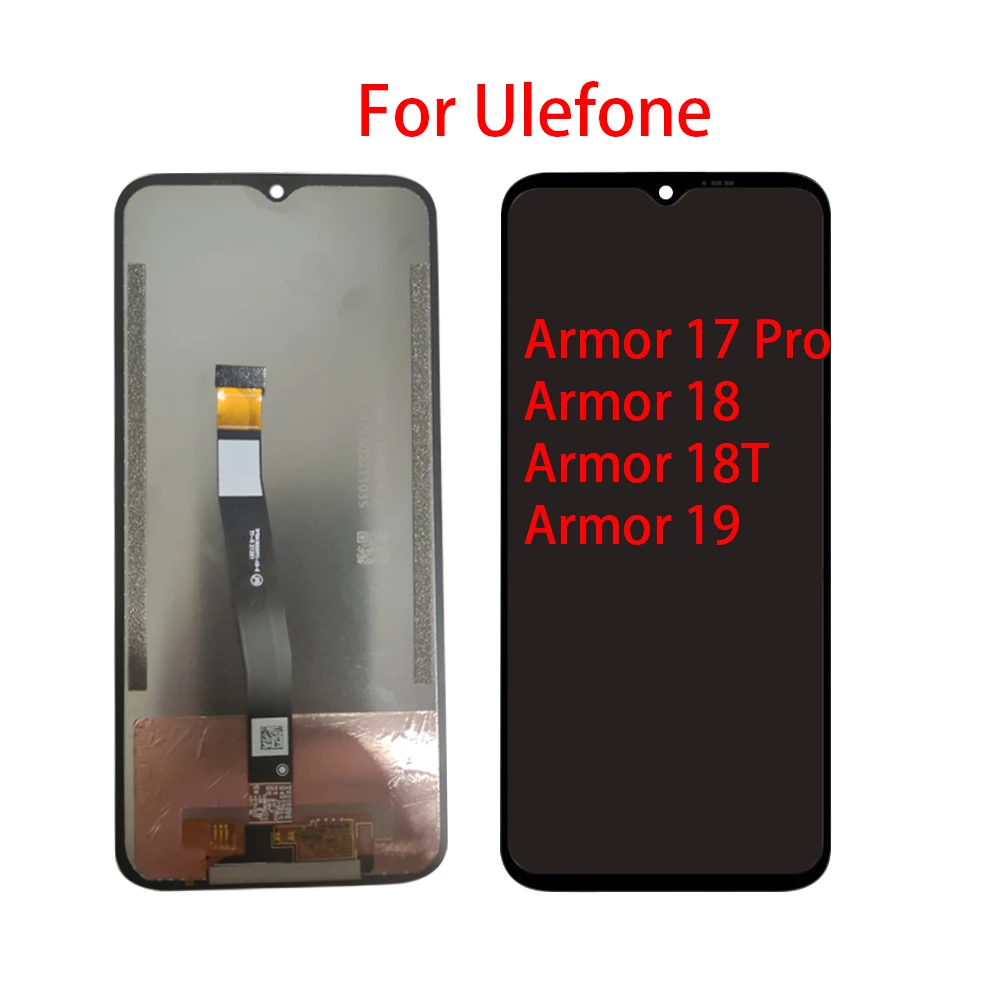 For Ulefone Power Armor 12 13 14 16 19 18 18T 17 Pro 21 22 LCD Touch Screen LCD Display Digitizer Assembly Replacement