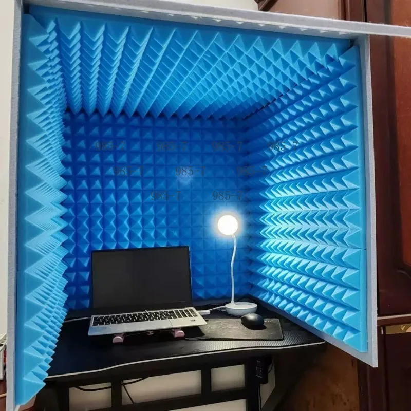 High Density Foam Mic Shield, Vocal Sound Absorb Booth Cover