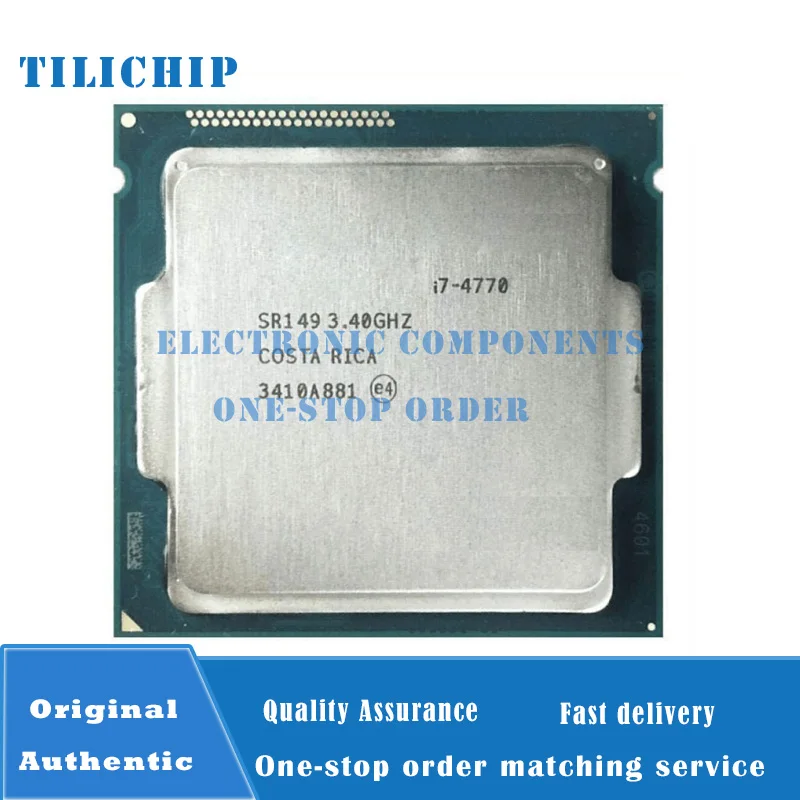 i7-4770 3.4 GHz 8M 84W Quad-Core Eight-Thread CPU  LGA 1150