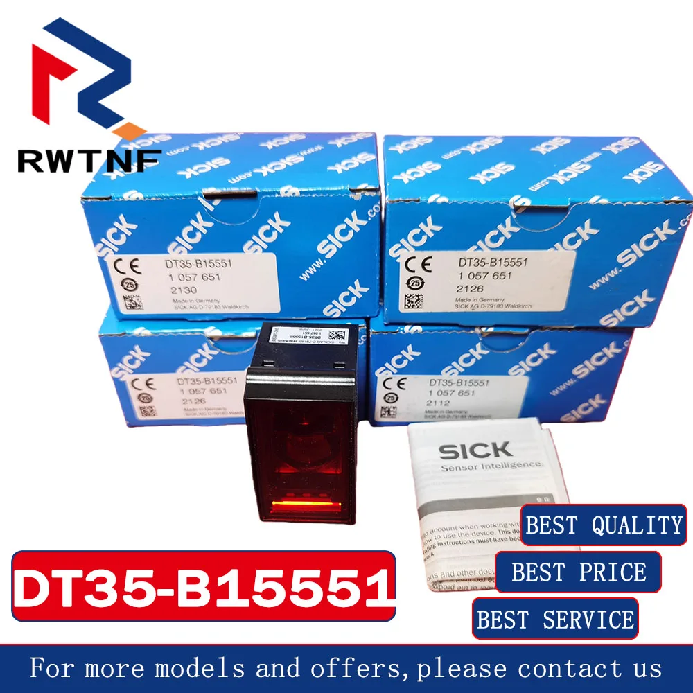 Brand New Genuine DT35-B15551 SICK Laser distance sensor;,100% original warehouse stock