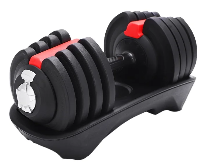 24kg Steel Free Weight Lifting Gym Equipment Mancuernas 40Lbs  Weights Adjustable Dumbbell 2022