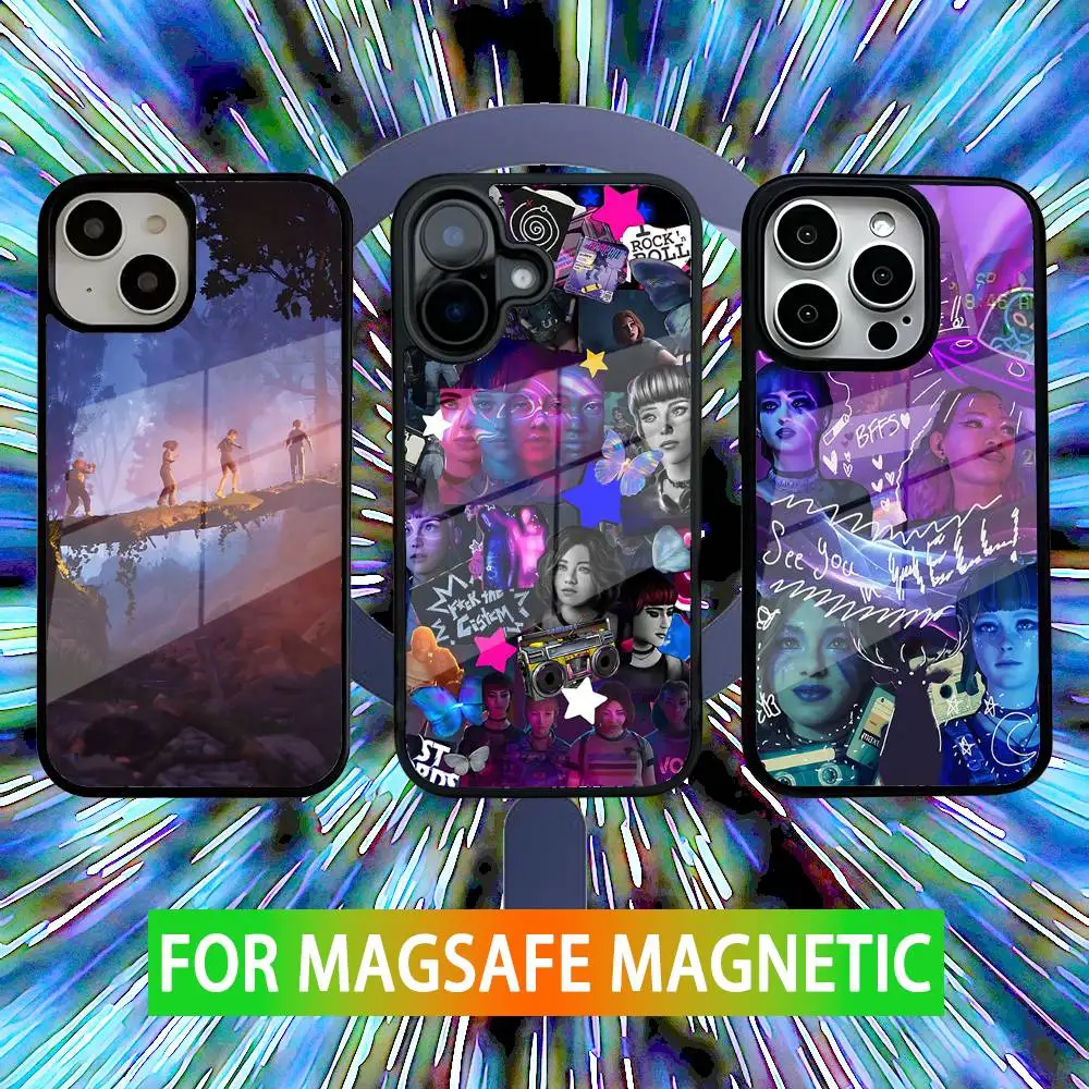 

Lost R-Records Bloom Rage Phone Case For iPhone 16,15,14,13,12,11,Pro,Max,Plus,Mini,SE New Magsafe Magnetic Wireless Charging